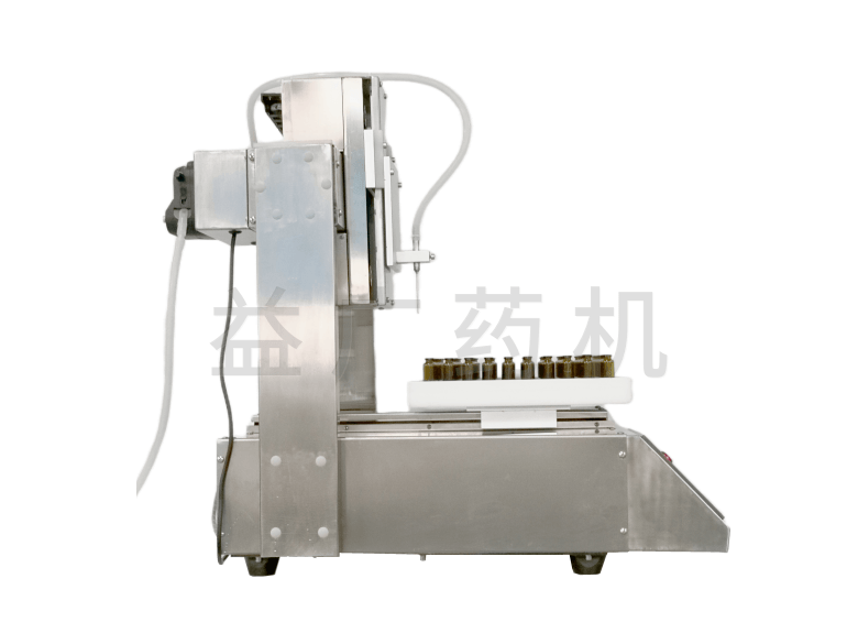 YRD-300臺式灌裝機左側(cè)圖 YRD-300臺式灌裝機左側(cè)圖